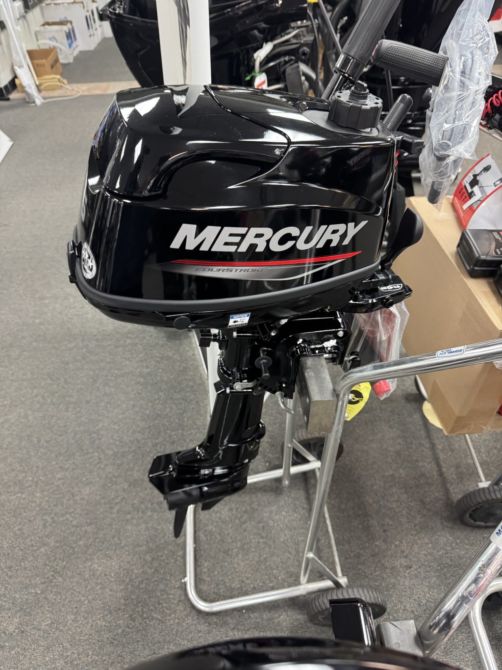 IMG_4246-1024x1365 CLEARANCE 2025 Mercury 6MH Tiller Handle – Brand New - Image 1